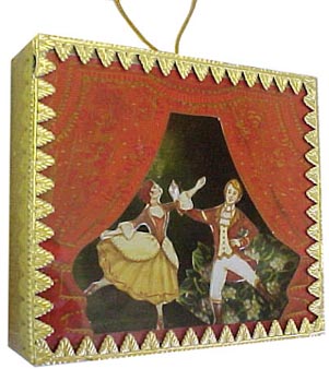 Shadow Box Dancer Ornament