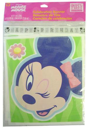 Hallmark Birthday Banner - Minnie Mouse