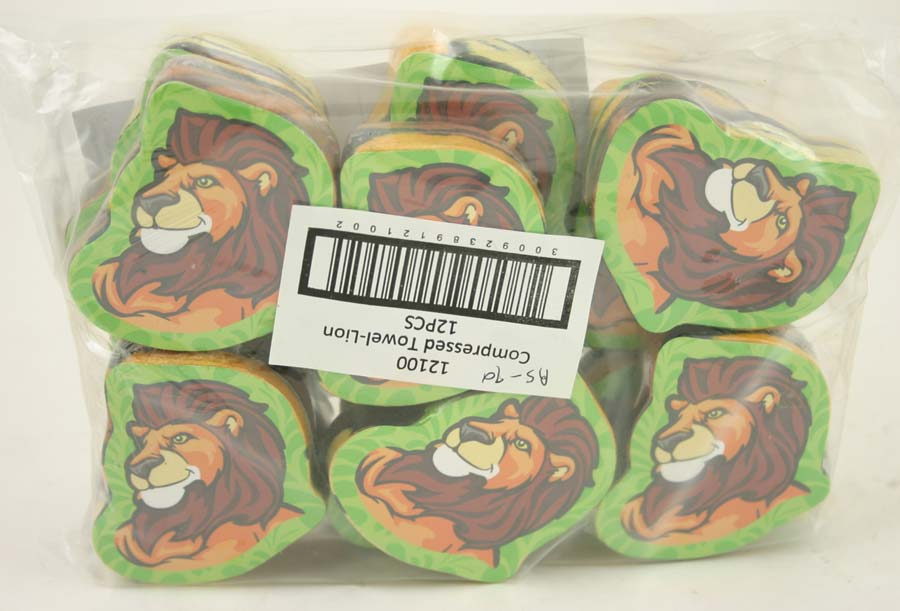 Lion Compressed TOWEL