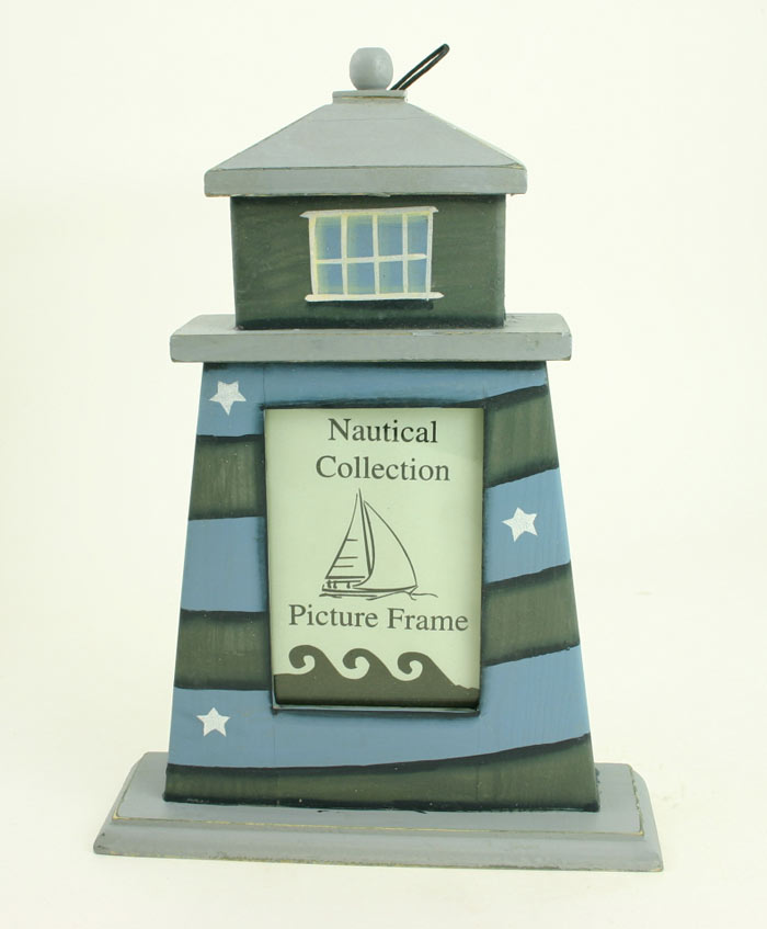 Wooden Lighthouse Picture FRAME