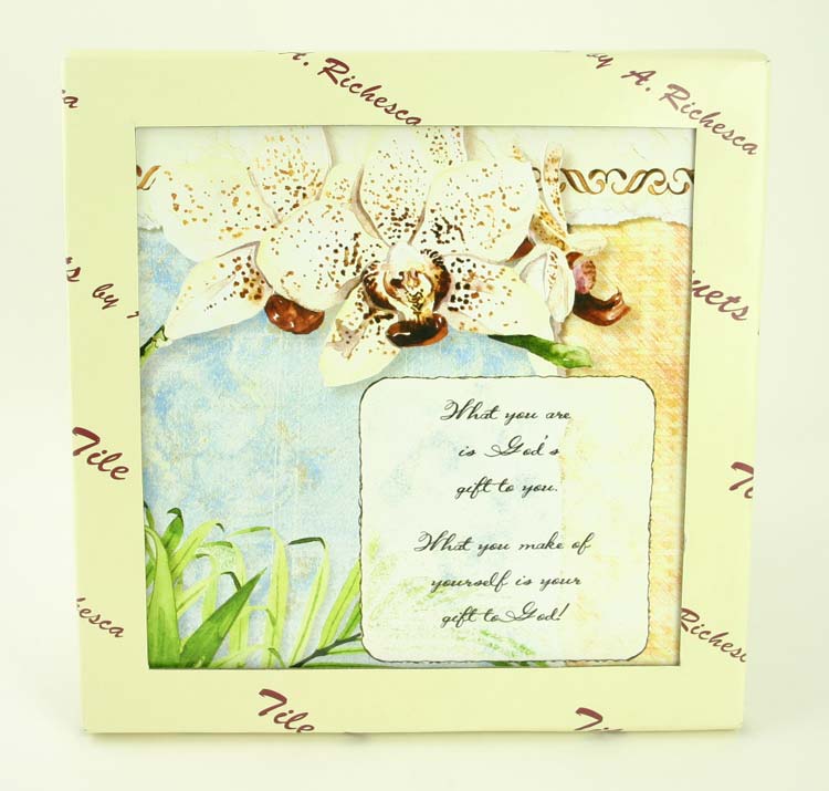 A. Richesca God's GIFT Tile Trivet
