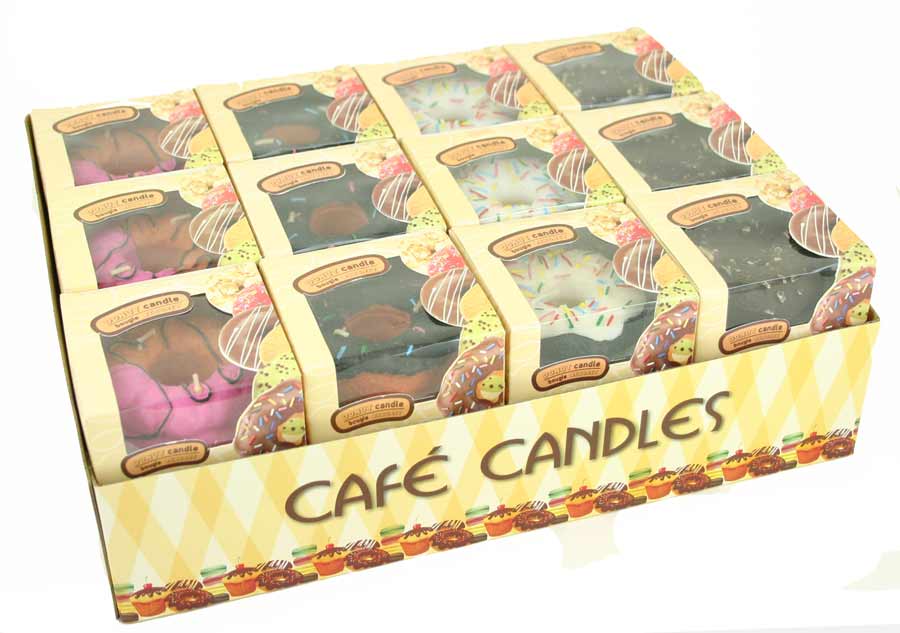 Donut Cafe CANDLEs 4 Assorted