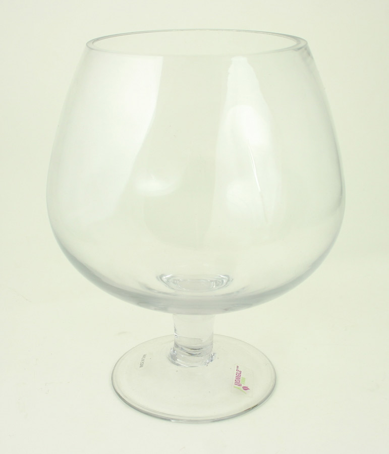 Glass Stem VASE / Brandy Snifter