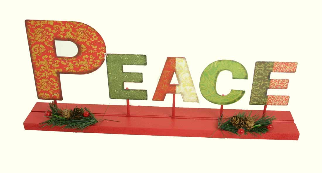 Peace Table Top Decor