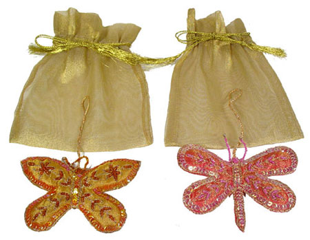 Butterfly Ornaments in a Bag - Two Assorted