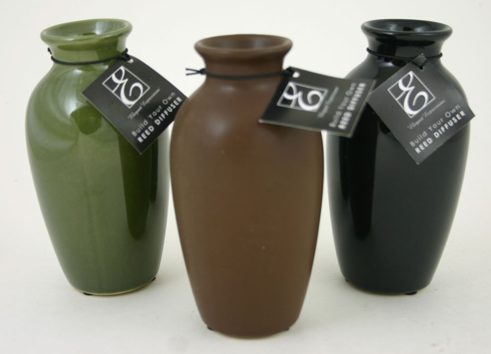 3 Assorted Vases