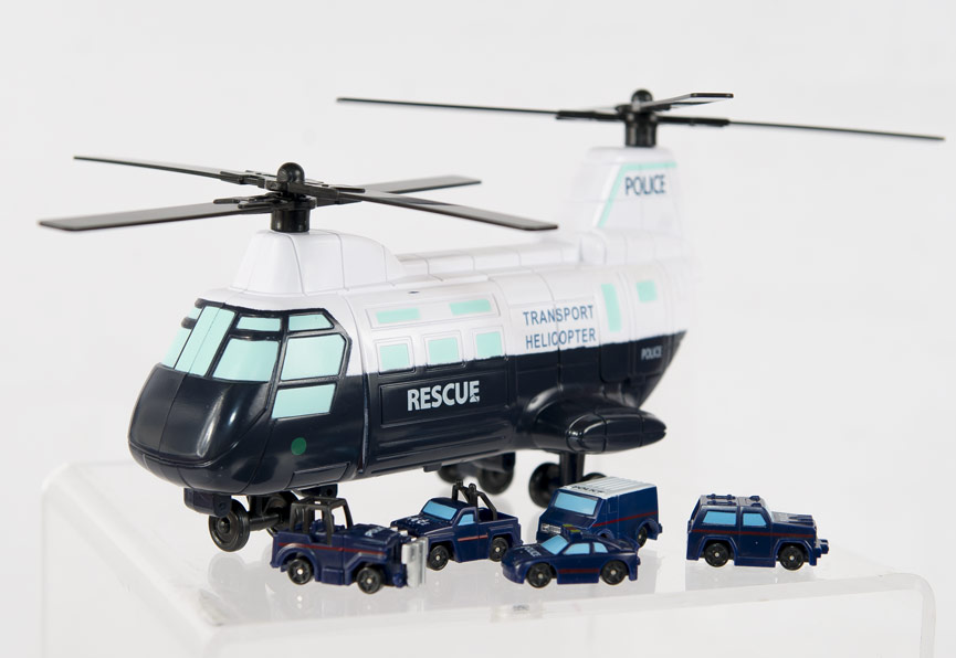 Police Rescue Helicopter / TRUCK Set