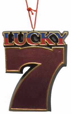 Lucky 7 Ornament