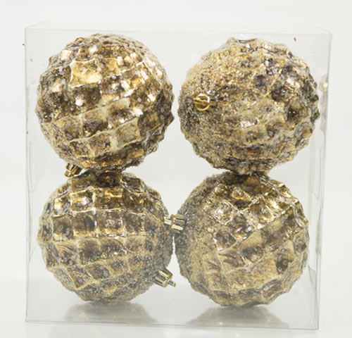 Ball Ornament- GOLD