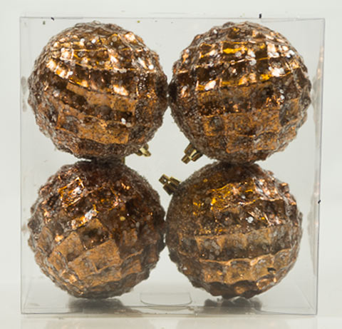 Copper Ball Ornament