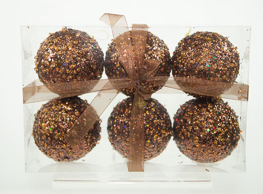 Brown/Coffee Ball Ornaments