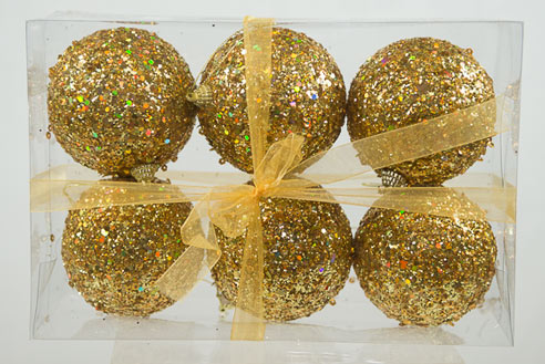 Gold Ball Ornaments