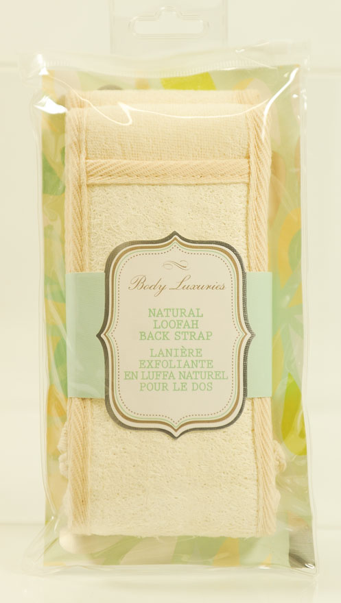 Body Luxuries Natural Loofah Back STRAP