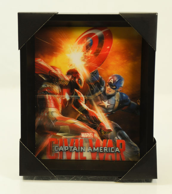 Holographic Captain America Shield Spark 8x10