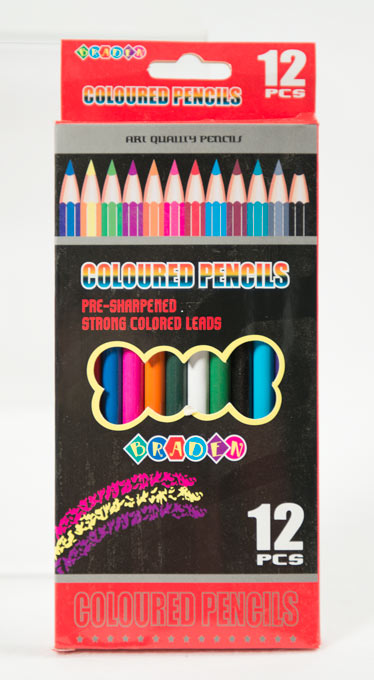 Box of 12 Colored Pencils