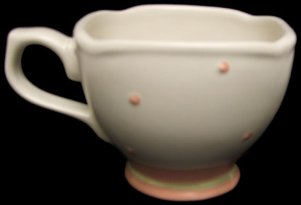 Polka Dot Teacup MUG