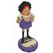 Sassy Sisters - Lady with CIGARETTE Holder Figure