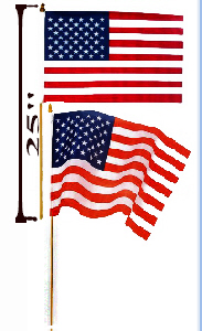 American FLAG - 12'' X 18''   **SPECIAL $0.562 - 25% OFF