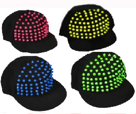 Neon Spiky Baseball HAT  -  SPECIAL $4.25