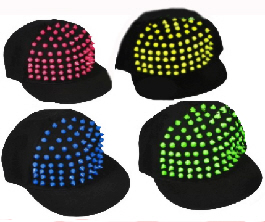 Neon Spiky BASEBALL Hat  -  CLEARANCE SPECIAL $4.88