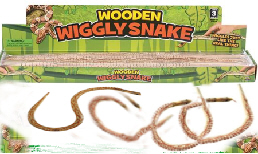 Wooden Wiggle  Snake  $1.05