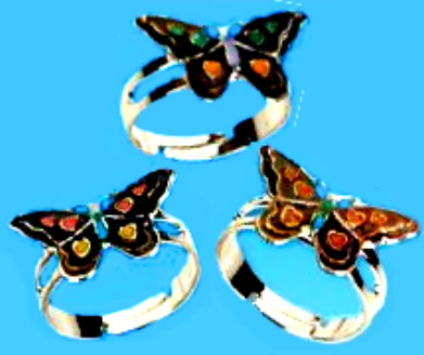 Metal Butterfly Mood RING  **SPECIAL