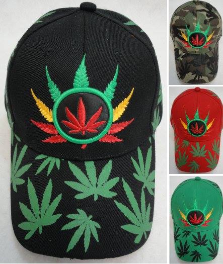 Marijuana Leaf Hat