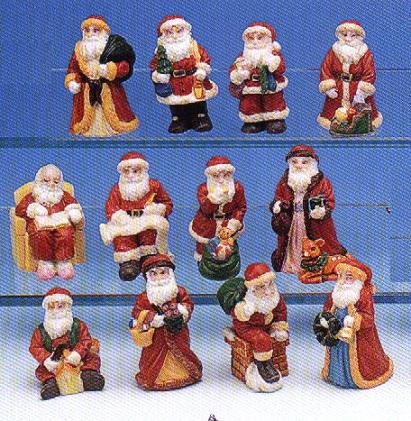 Santa Miniatures Collection