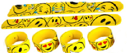 Emoticon Slap Bracelet 9''     $0.77