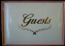 Guest Book  *Drastically REDUCED