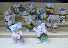 Musical Elephant  Miniature Assortment   .71