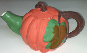 2.  Pumpkin Tea Pot