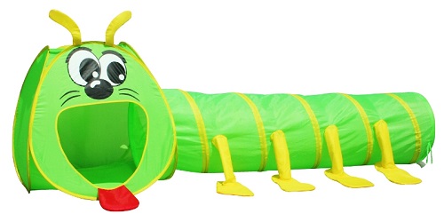 Big Mouth Caterpillar TENT 2pc Pop-up Play Tunnel Kids Discovery