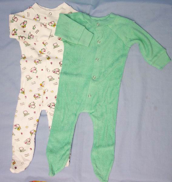 2Pc Pack  Sleep  N' Play  Suits  -  NEW Born Sizes