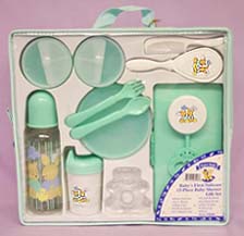 Baby Gift Boxed Sets   - 13 PC Baby Shower Suitcase Set (# 28008)