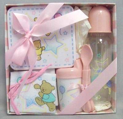 'Super Baby'' 6Pc Baby GIFT Boxed Set    ( # 20082)