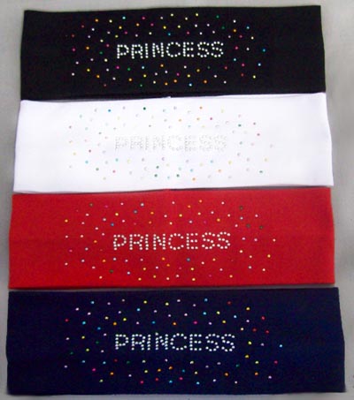 HAIR ACCESSORIES  ''Princess'' Girls Jeweled Headbands