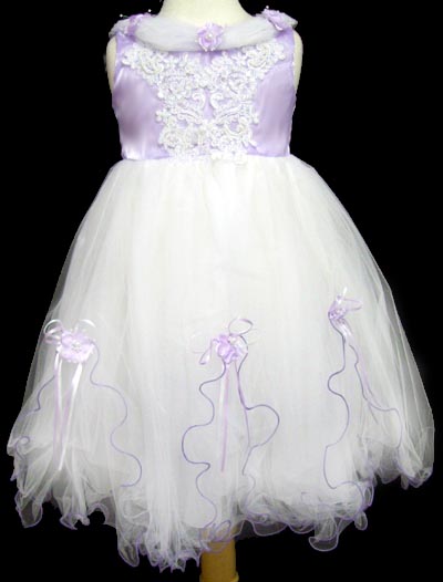 ''Pascale'' Girls Pageant Dress - Lavender (Sizes: 2-8)