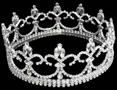 Rhinestones Crown   ( # C9328)