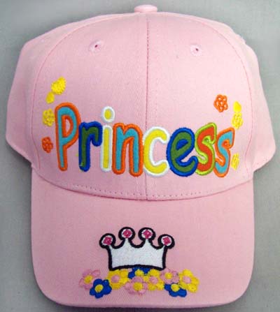''Princess''  Kids BASEBALL  Caps Embroidered