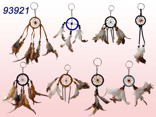 Native Pride - American Indian  Dream Catchers Key RINGS