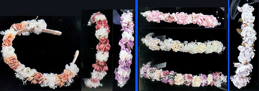 HAIR ACCESSORIES  Floral Head Bands  For Girls  ( # JG088)