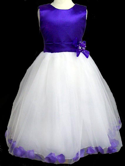 Girls Sleeveless Fancy/Frilly DRESS - Sizes: 2 Thru 8