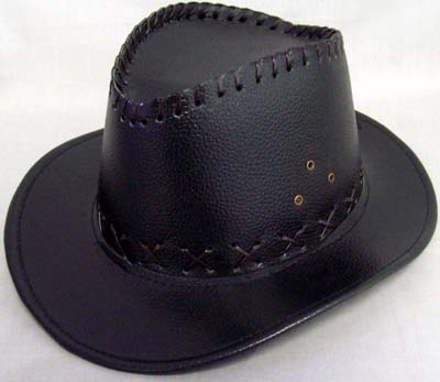 Native Pride - Cow Boy/WESTERN Faux Leather Hats