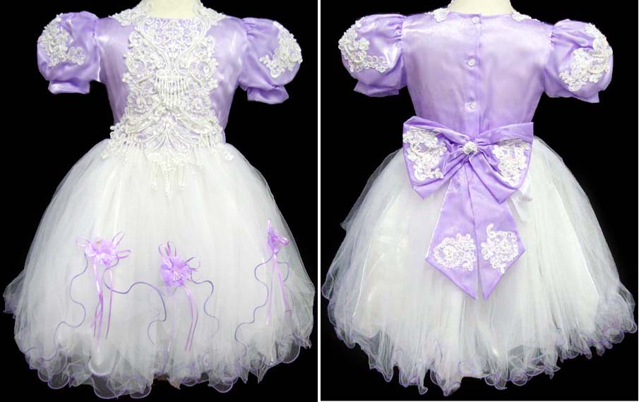 ''Paolina'' Girls Pageant DRESS - Lavender Color