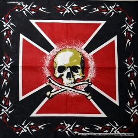 SKULL Bandannas Face Covers - Style # 2