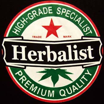 Herbalist ..... Marijuana Weed US Screen Printed  T-SHIRT s