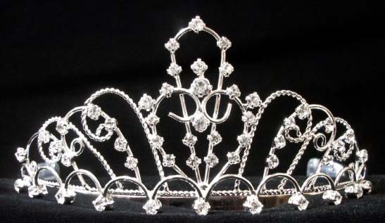 Rhinestones TIARA   ( # C10374)