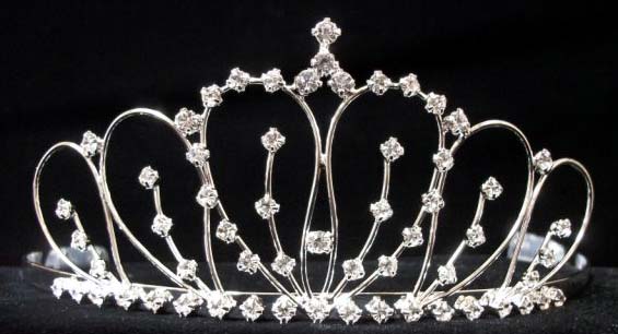 Rhinestones  TIARA  ( #  C10375)