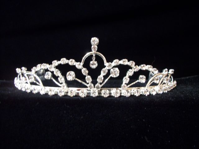 Rhinestones TIARA  ( # W243-1716ART)